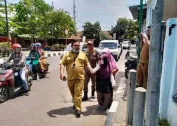 Jelang HUT Kabupaten Lebak, Anjal dan Gepeng Dirazia