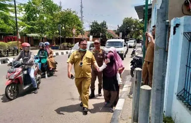Jelang HUT Kabupaten Lebak, Anjal dan Gepeng Dirazia