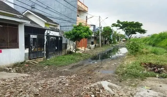Jalan Perumahan Garden City Rusak, Begini Kata Camat Periuk