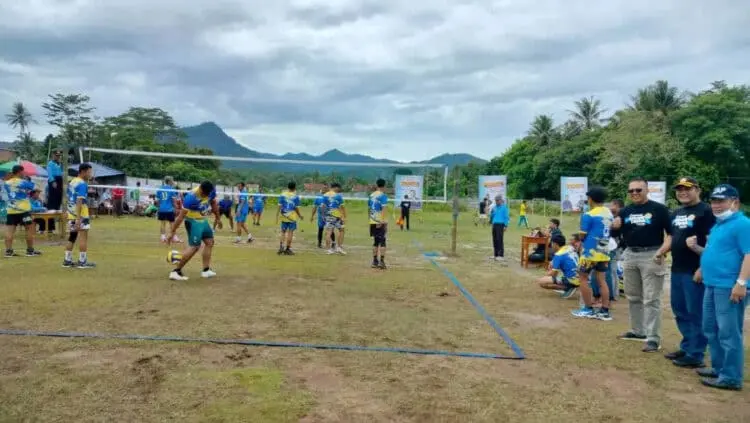 Peringati Hari Pahlawan, Puluhan Tim Bola Voli Ikuti Turnamen di Anyer