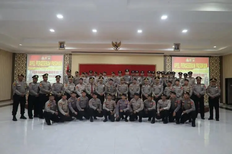13 Personel Polda Banten Dikirim ke Acara Balapan MotoGP di Mandalika