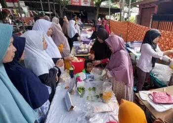 Pengurus DKM Nurul Ulum dan NUC Gelar Pesta Umat
