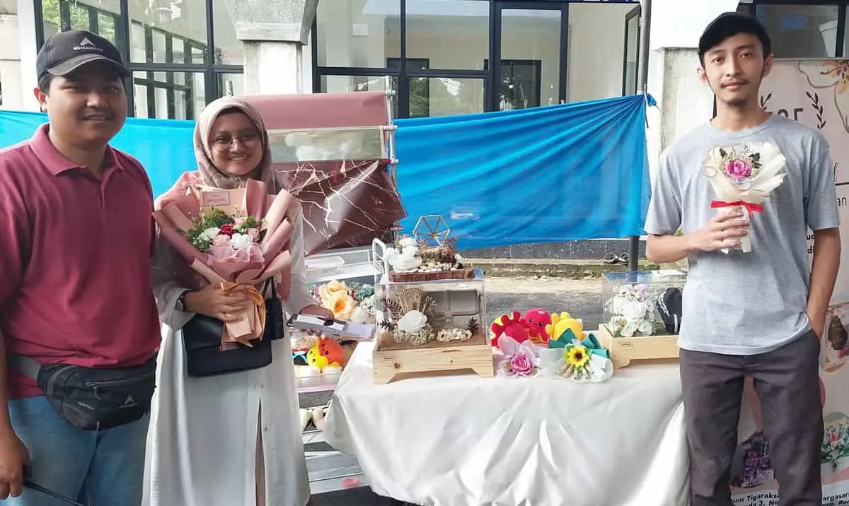 Pengurus DKM Nurul Ulum dan NUC Gelar Pesta Umat