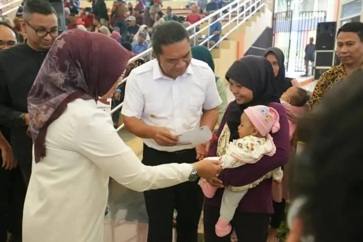 Penyaluran Bansos BLT BBM, yang bersumber dari APBD Provinsi Banten tahun anggaran 2022 sudah mencapai 100 persen. (ISTIMEWA)