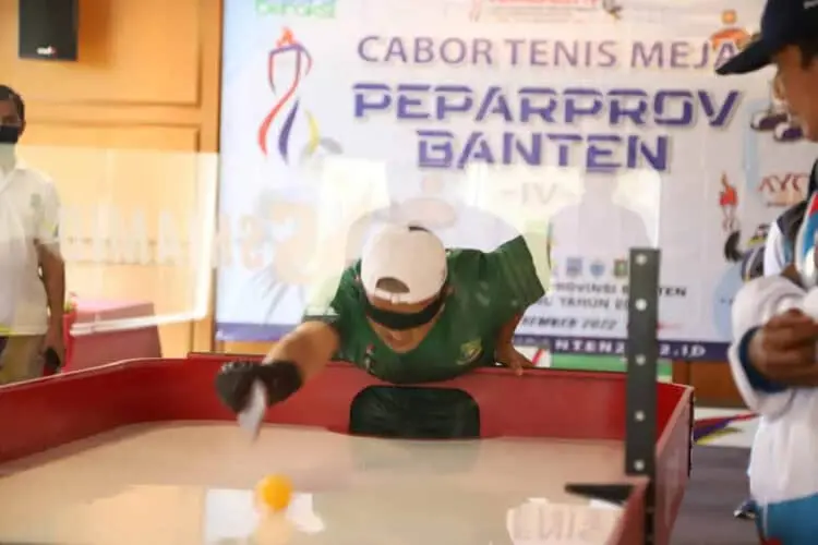 Atlet Tenis Meja Kota Tangerang ke Semifinal Peparprov VI Banten