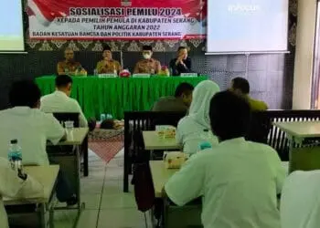 Pelajar SMAN di Cikande Diberi Pemahaman Soal Pemilu 2024