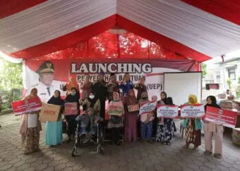 Pemprov Banten salurkan bantuan UEP. (ISTIMEWA)