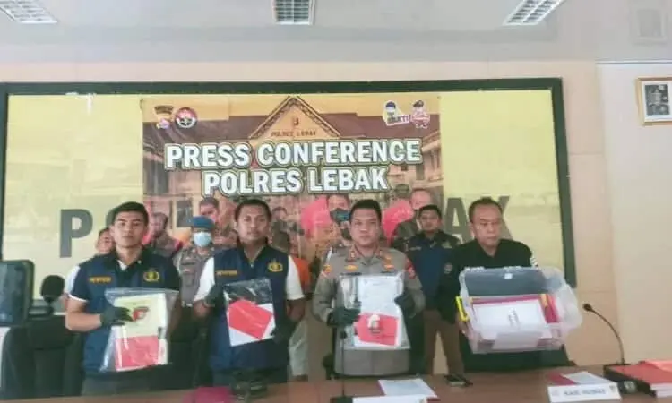 Mantan Kabid Linjamsos Lebak yang Diduga Tilep Bansos Bencana, Resmi Ditahan