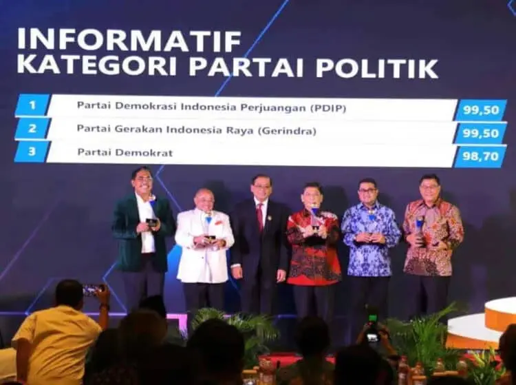 Partai Demokrat Raih Hattrick Predikat Partai Politik Informatif dari KIP-RI