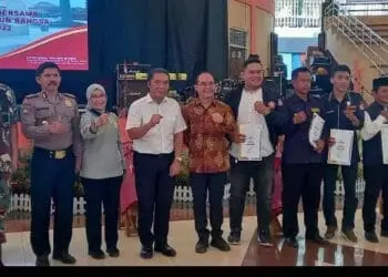 Peringatan Hari Kesetiakawanan Nasional (HKN), tingkat Provinsi Banten, Rabu (21/12/2022). (LUTFI/SATELITNEWS.COM)