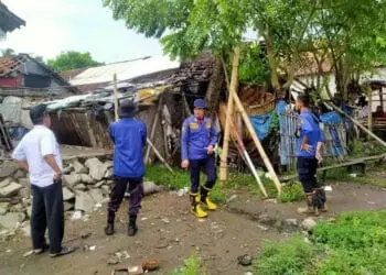 Diterjang Angin Kencang, 1 Rumah di Mauk Roboh