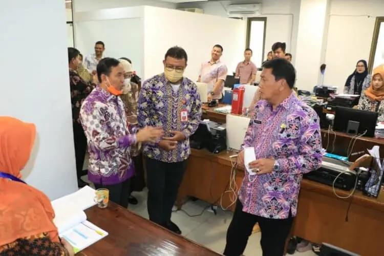 Sekda Kabupaten Tangerang Sidak Pelayanan Jelang Akhir Tahun 2022