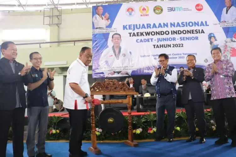 Kejurnas Taekwondo Digelar di Kabupaten Tangerang, 865 Atlet Bertanding