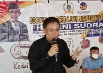 Kadernya Jadi Tersangka, Ketua DPD Partai NasDem Pandeglang Angkat Bicara