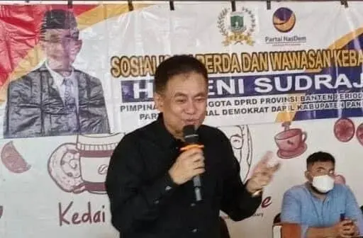 Kadernya Jadi Tersangka, Ketua DPD Partai NasDem Pandeglang Angkat Bicara