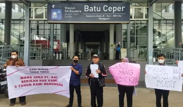 Mengaku Dipermudah untuk Jadi Pegawai, Warga Terdampak Pembebasan Tagih Janji PT KAI