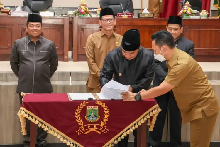 Usulan Dua Raperda Baru di Banten DIsetujui