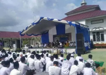 Tolak Peternakan Ayam, Puluhan Santri di Kota Serang Gelar Istighotsah