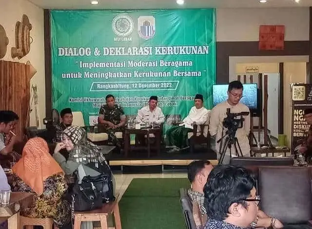 Keren, MUI Lebak Ajak Milenial dan Antarumat Beragama Jaga Persatuan dalam Pemilu 2024