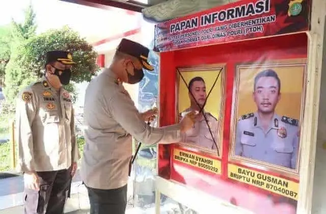 Desersi, 2 Personel Polres Metro Tangerang Kota Kena PTDH