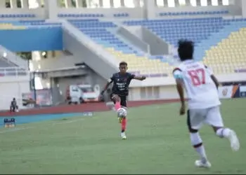 Kapten Persita Muhammad Toha ditargetkan merebut kemenangan. (IST)