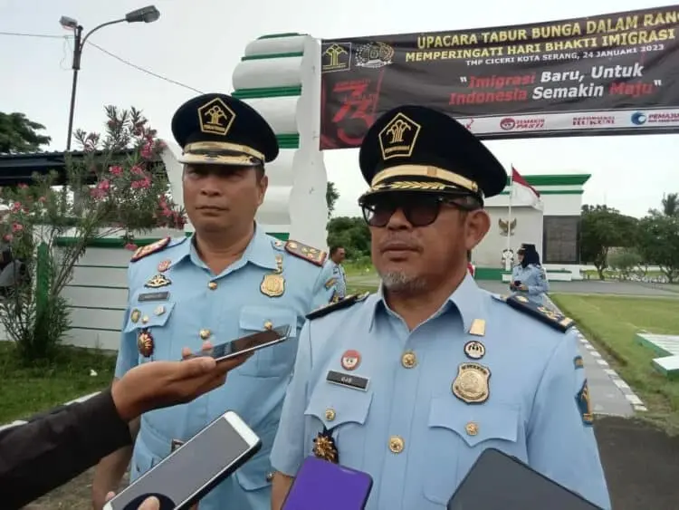 Hari Bhakti Imigrasi ke-73, Kantor Imigrasi Serang Ziarah ke Makam Pahlawan