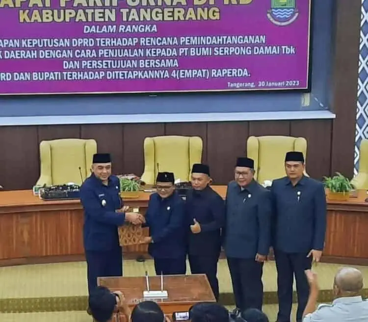 Pemkab Tangerang Pindahtangankan konstruksi 19 Ruas Jalan ke PT BSD
