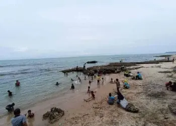 Kawasan wisata Pantai Anyer. (ISTIMEWA)