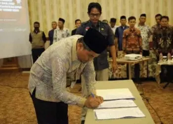 105 Anggota Sekretariat PPK Ditetapkan, Ketua KPU Pandeglang : Harus Sukseskan Pemilu