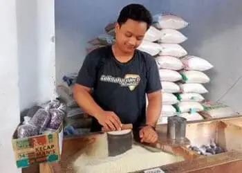 Harga Beras Melonjak Naik di Tigaraksa