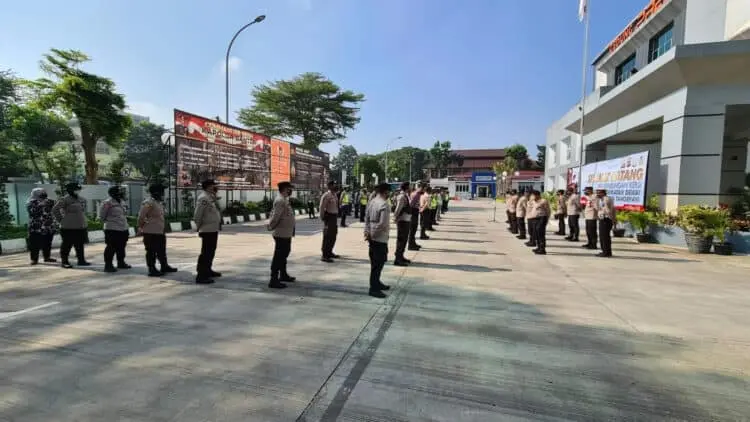 Persiapan Imlek, Polresta Tangerang Terjunkan 113 Personel Untuk Pengamanan