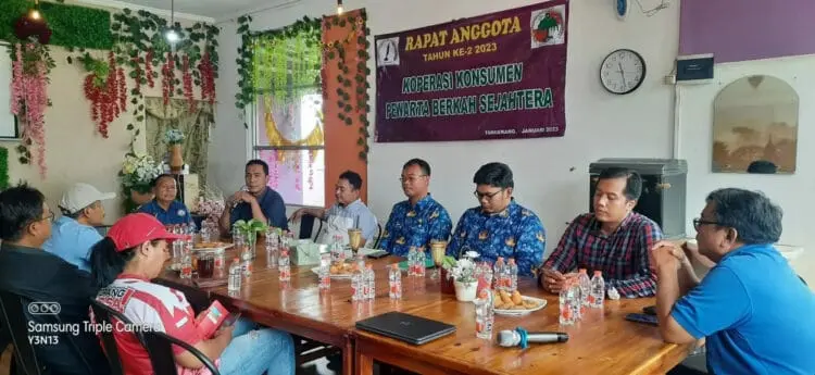 Dinas Koperasi dan Usaha Mikro Apresiasi Koperasi Konsumen Pewarta Berkah Sejahtera