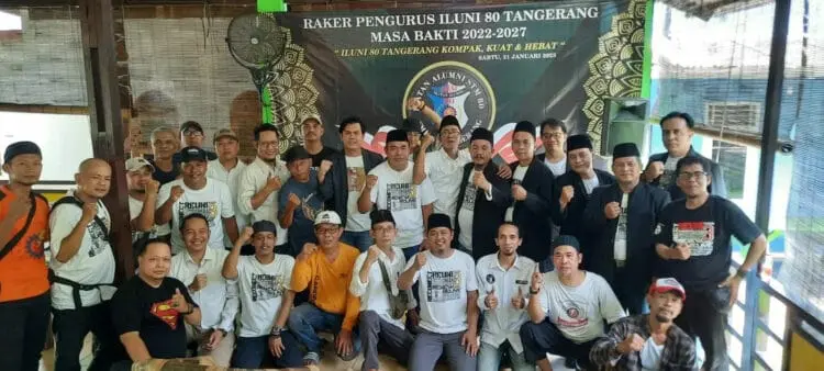 Bahas Program Kerja, Iluni 80 Tangerang Gelar Raker