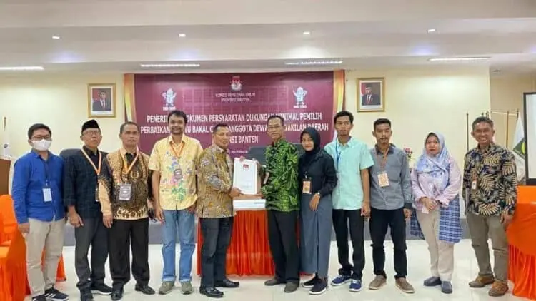 KPU Banten Terima Perbaikan Dukungan 17 Balon DPD RI