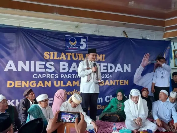 Safari Politik ke Banten, Anies Baswedan Kagum Dengan Sejarah Kesultanan Banten