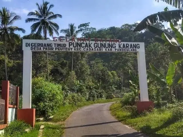 Jalur Pendakian ke Puncak Gunung Karang Kabupaten Pandeglang Ditutup Sementara, Ini Alasannya
