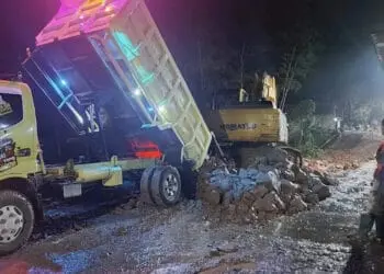 Begini Kondisi Jalur Picung – Munjul Pandeglang Pasca Terjadinya Amblas dan Longsor