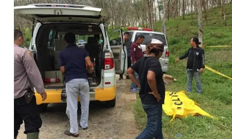 Geger Penemuan Dua Mayat Pria di Kebun Karet di Lebak dengan Kondisi Terikat