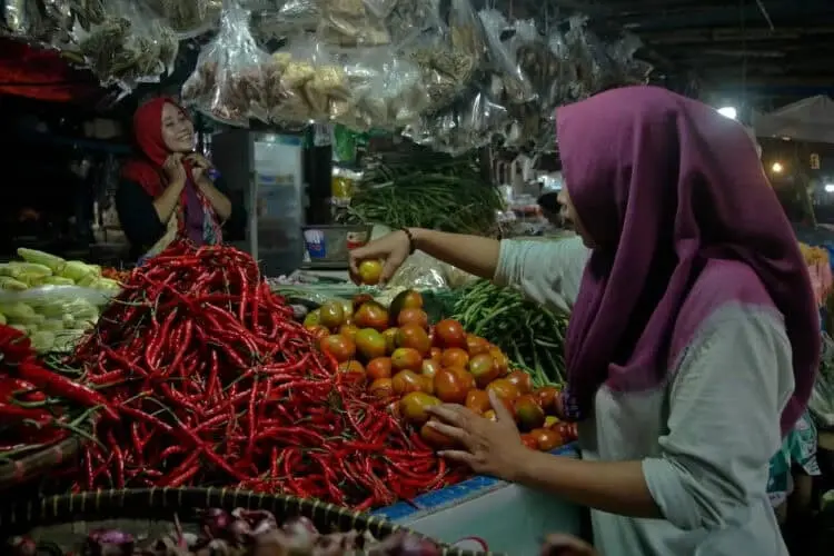 Retribusi Pasar Kota Serang Jeblok