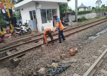 Kebocoran Pipa di Bawah Rel Belum Diperbaiki, PT KAI Tunggu Surat Lengkap
