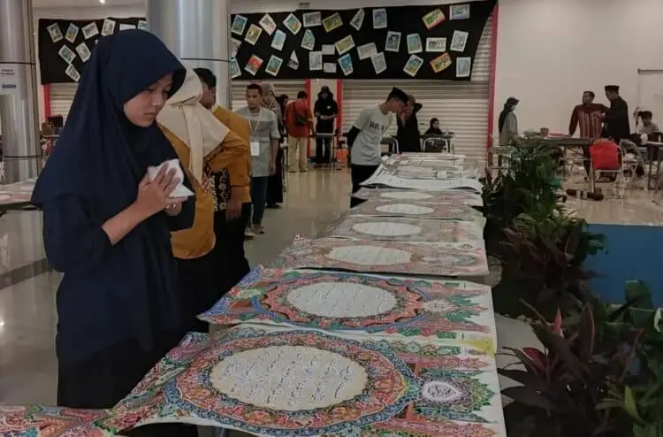 4 Kategori Kaligrafi Diperlombakan di MTQ XXII, Antusiasme Peserta Meningkat