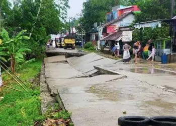 Jalur Picung - Munjul Pandeglang Amblas, Kendaraan Tak Dapat Melintas