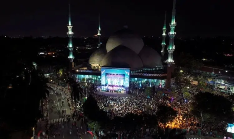 Berlangsung Semarak, Tangerang Bersalawat Awali Rangkaian MTQ