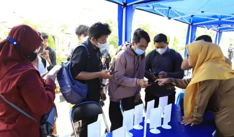 Banyak Warga Luar Kota Tangerang Datangi Job Fair Kecamatan