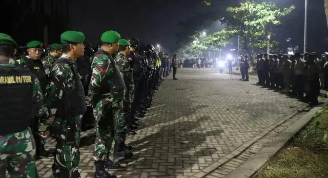 Gandeng TNI Hingga Satpol PP, Polisi Gelar Patroli Skala Besar di Kota Tangerang