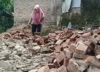 Kerusakan Rumah Dampak Pergeseran Tanah di Cikulur Lebak Bertambah