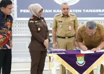 Pemkab Tangerang Hibahkan Dua TPU ke Pemkot Tangsel