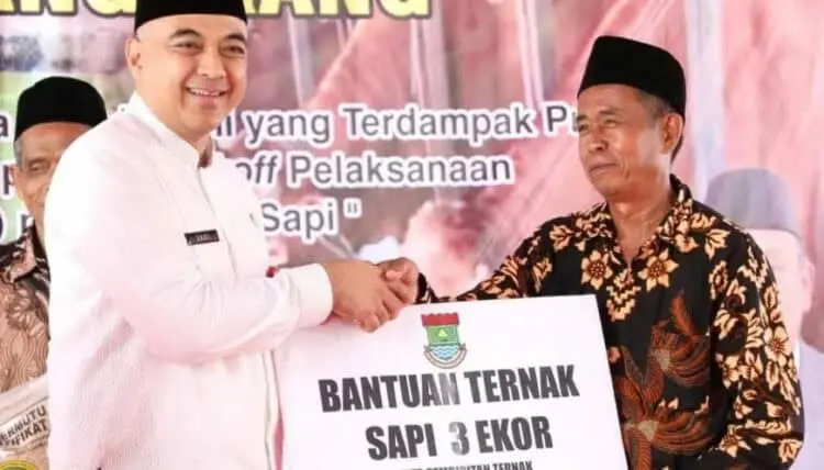 Vaksinasi LSD di Kabupaten Tangerang Dimulai
