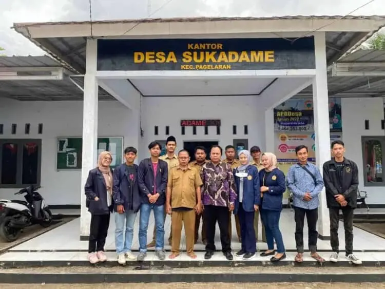 Begini Cara Peserta KKM STISIP Banten Raya Menggali Potensi Desa Sukadame