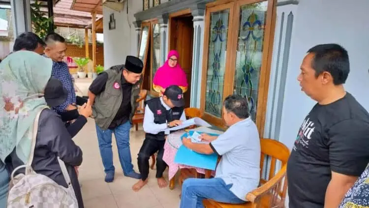 KPU RI Pantau Pencoklitan Daftar Pemilih di Kabupaten Serang